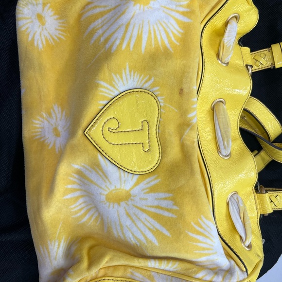 -Vintage RARE HTF Juicy Couture Butter cup Daisy Bee handbag. - Picture 5 of 17